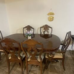 Dining Table With 6 Chairs 
