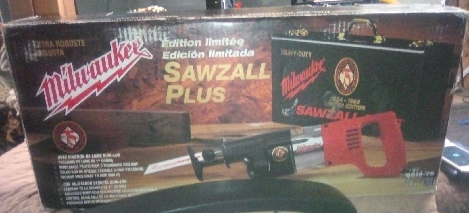 Milwaukee Sawzall Plus 