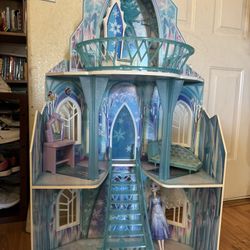 Big Frozen Elsa Anna Castle Doll House
