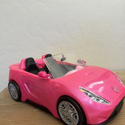 Barbie Convertible And Ken Doll