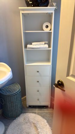 White Free Standing Cabinet