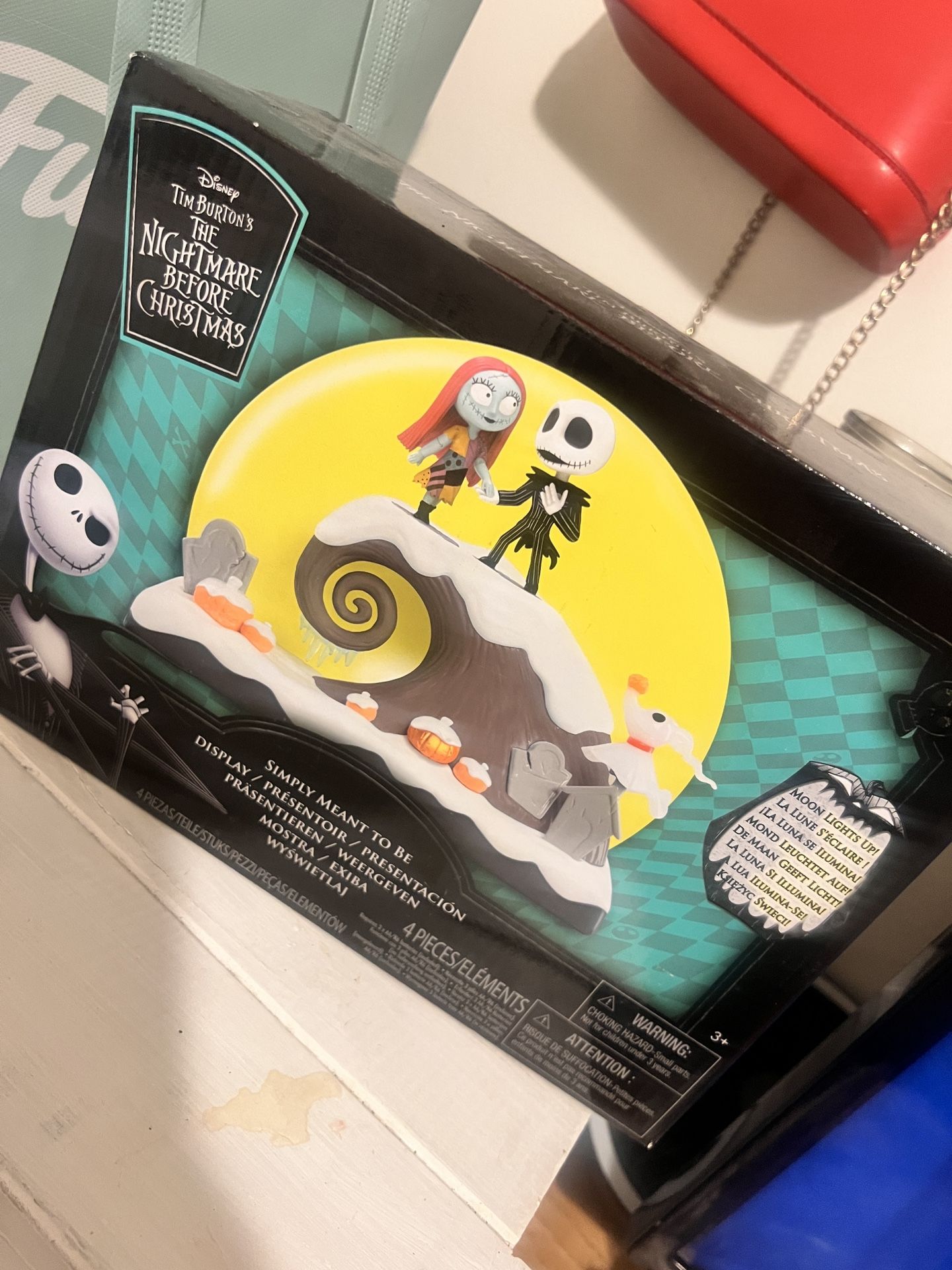 NEW Nightmare before Christmas Disney Tim Burton Light display.