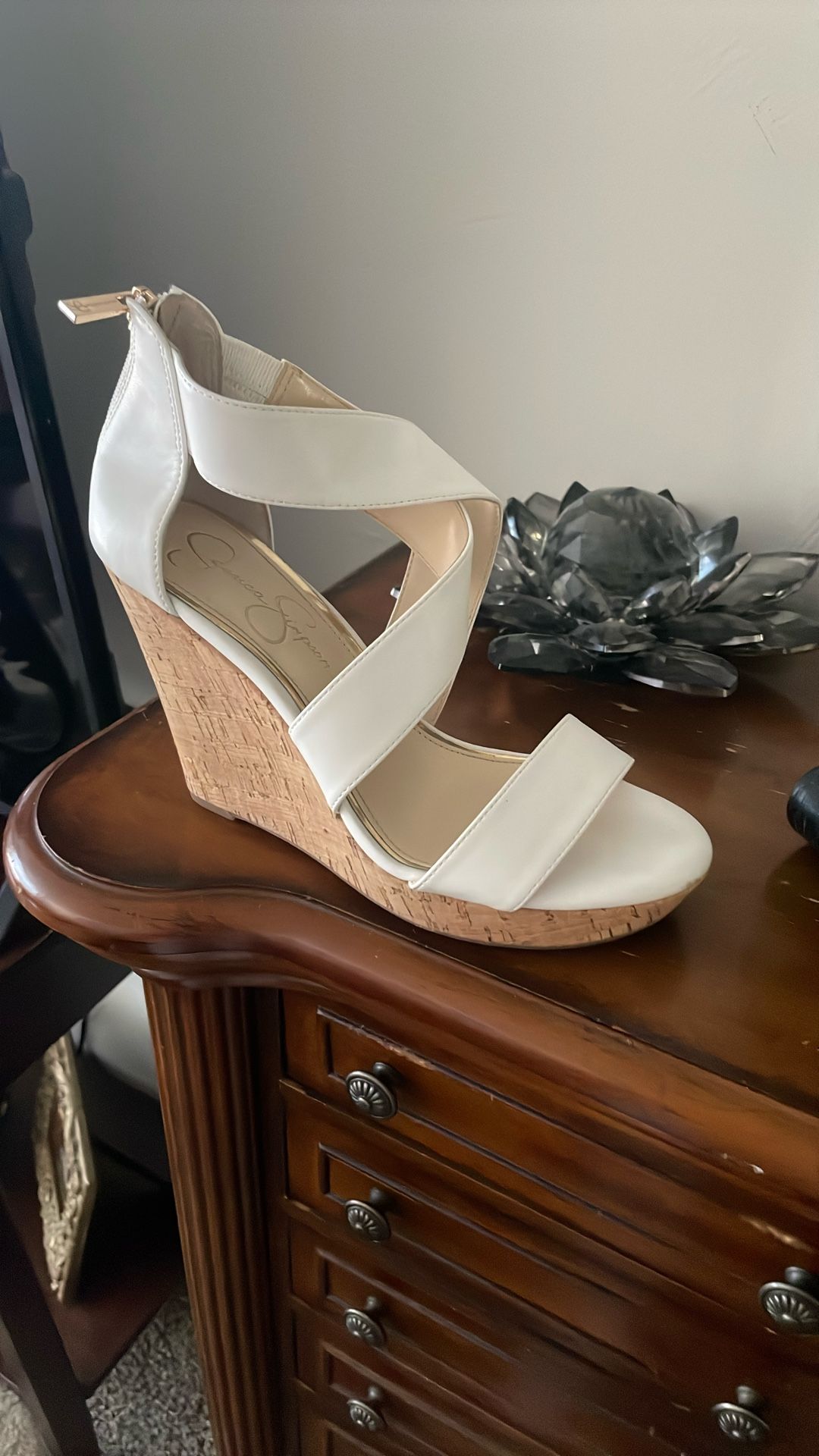Wedge Heeled Shoes Size 8