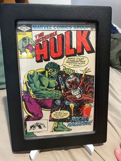 Incredible Hulk #271 Framed Comic - 1st Appearance Rocket Raccoon
