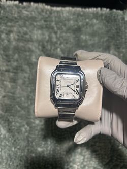 Popular santos steel watch