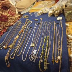 Old Costume Jewelry 