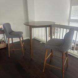 Barstools And Table Mid century Modern