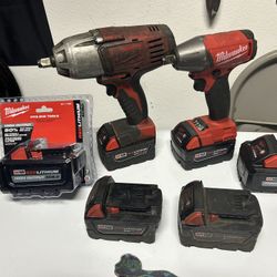 Milwaukee Batteries And Impacts