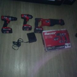Bauer Drill And Impact Drill Saw Saw