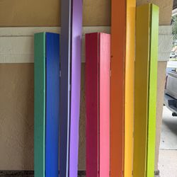 Trolls Backdrop Colors Kids Birthday Party Foldable 