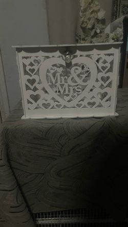White box  for decoration