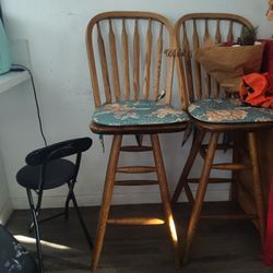 2 Tall Chairs