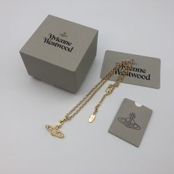 Vivienne Westwood Mini bas relief pendant Gold
