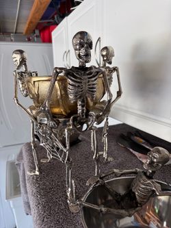 Halloween candy dishes