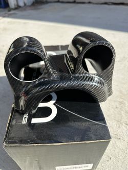 Evo 9 Carbon Fiber Gauge Pod