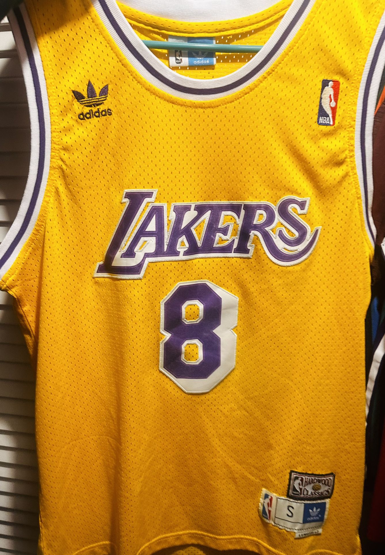 Kobe Bryant Adidas NBA Los Angeles Lakers Basketball Jersey Size S