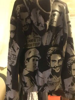 Size M Gray and black Asaali hoodie used good