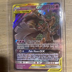 Trevenant & Dusknoir GX TAG TEAM SM217 Pokémon card