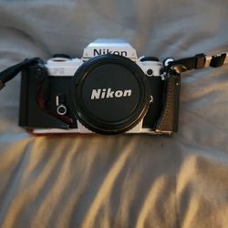 Nikon FG 35mm Camera 1980s 