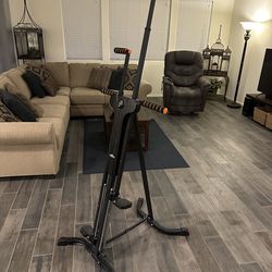 Stepper climber stretch machine home gym