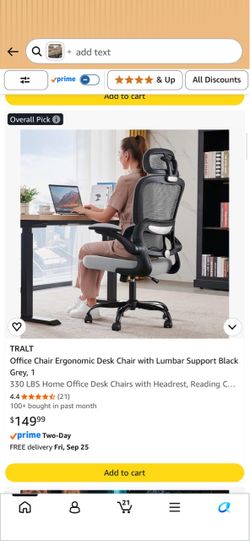 Office Flexispot chair