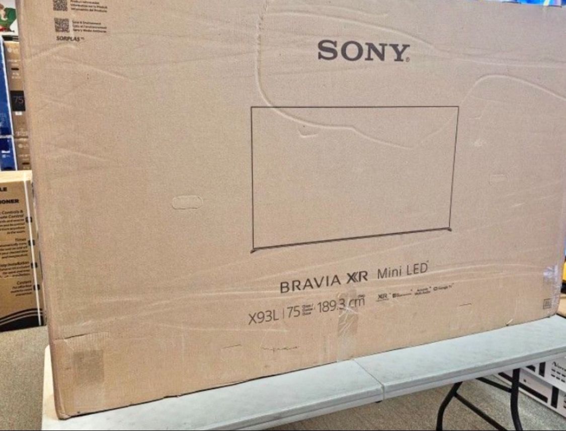 75 Sony Min LED Tv Smart 4k Hdtv $55 Down On Finacing 6 Month Warranty. Free Delivery