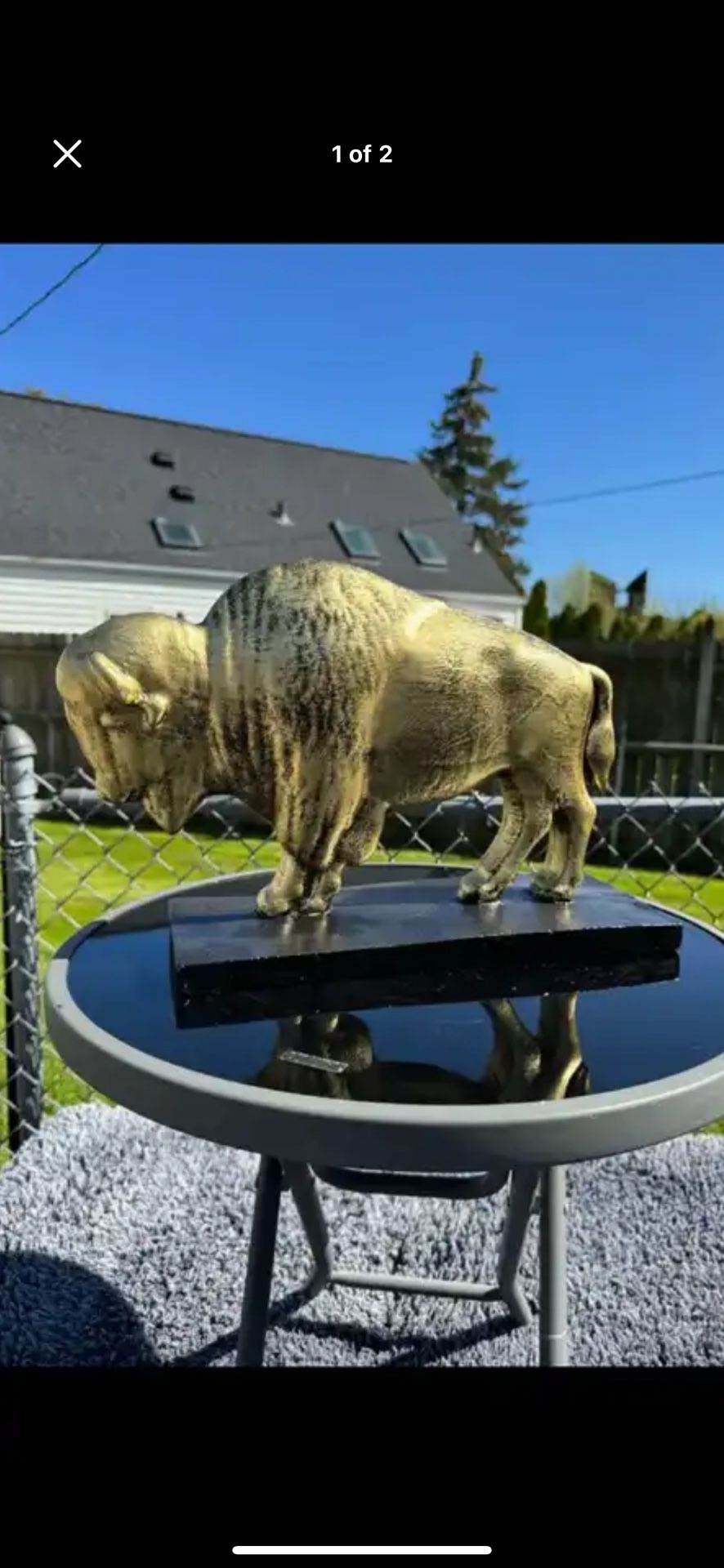 The Golden Buffalo Statue