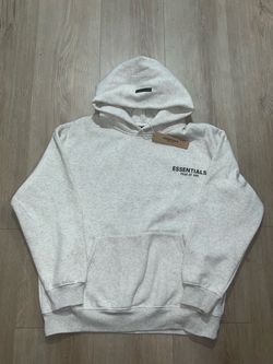 Light oat essential hoodie