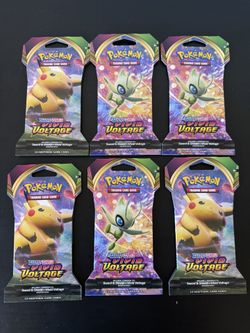 Pokémon Vivid Voltage Booster Packs Lot Of 6