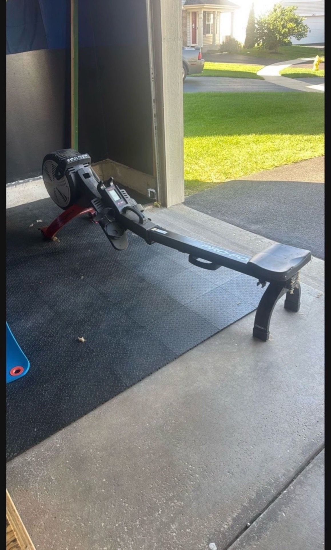 Row machine