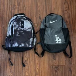 Nike & Neff Backpacks