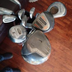 Golf Clubs And Bag