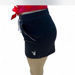 playboy fleece skirt small