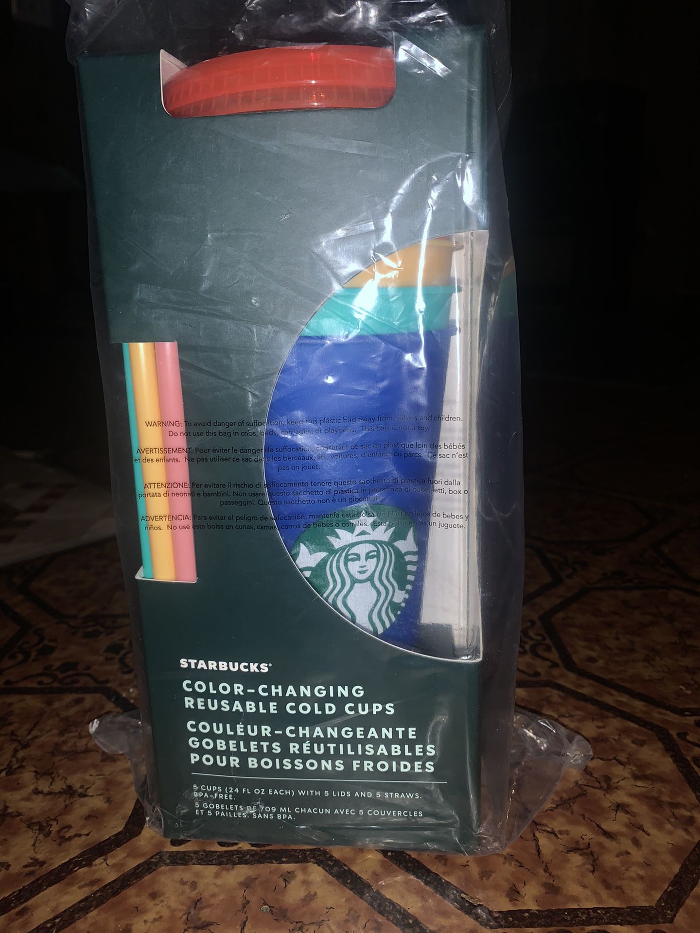 Starbucks Summer Time Color Changing Cold Cups