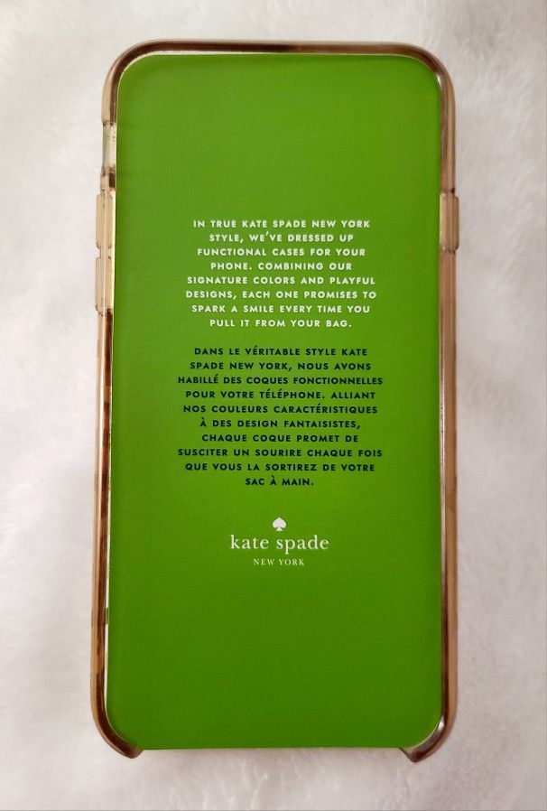 Kate Spade Protective Case For iPhone 8/7 Plus iPhone 6s/6 Plus 5.5” Pre-owned
