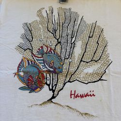 Hawaii Man T-Shirt  Size Large 