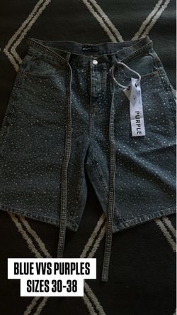 Purple Brand VVS Denim Shorts