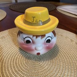 Vintage Deforest Of California Jam Jar