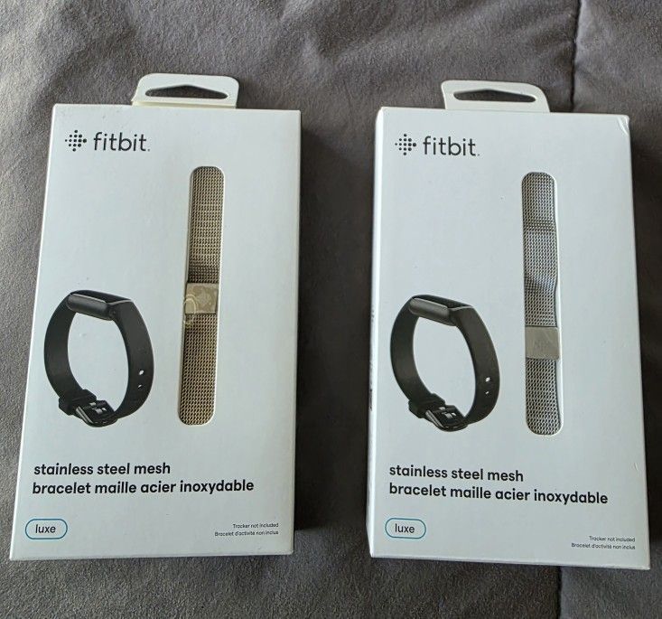 Fitbit Luxe Stainless Steel Mesh Accessory Band