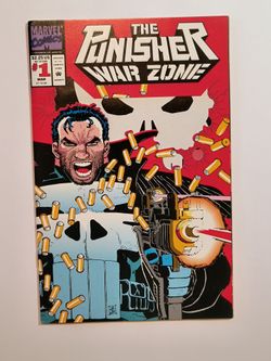 Punisher War Zone #1 comic book 90's series