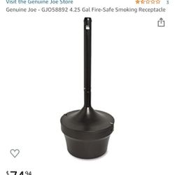 Gale Fire Safe Smoking Receptacle