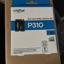 Crucial PCIe Gen4 NvMe 2230 M.2 SSD 2TB P310