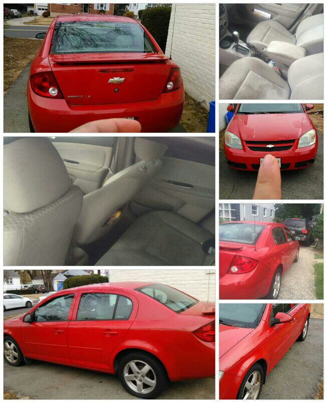 2005 red chevy cobalt