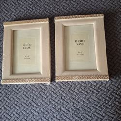 Two 4x6 Brand New Photo Frames