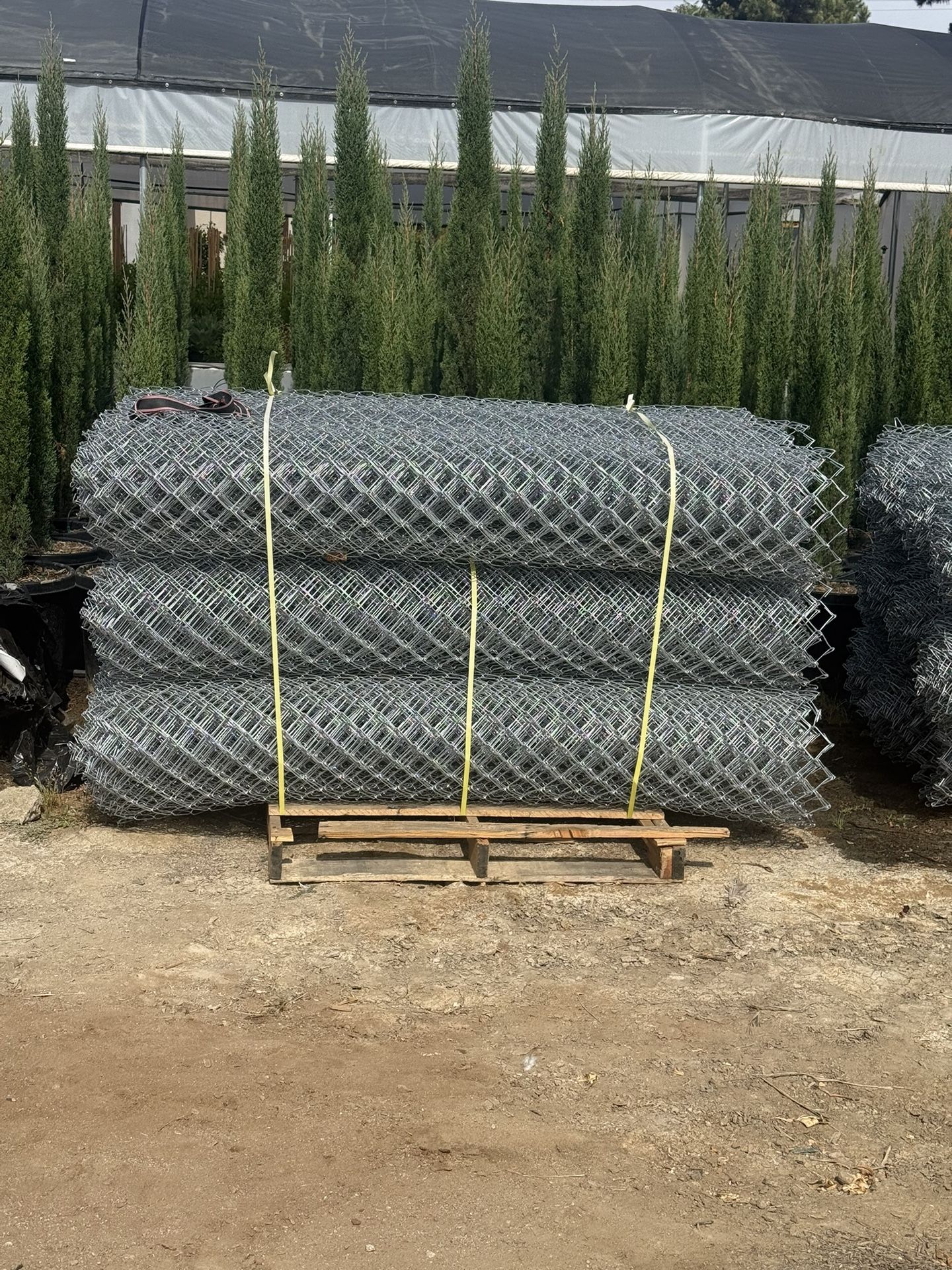 New Chainlink Fence Rolls 6x50 Feet