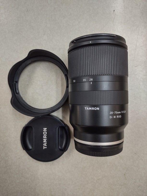 Tamron 28-75mm F2.8 Sony E FE Mount Zoom Lens