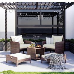 Brand New 5 Piece Patio Furniture Set (NEW IN BOX)
