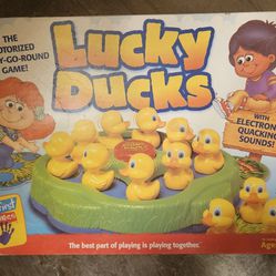 Lucky Ducks Motorized Ducky-Go-Round Game