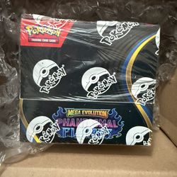 NEW Sealed Pokémon Mega Evolution Phantasmal Flames Booster Box 36 Packs