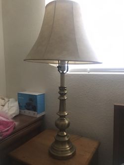 Vintage Brass Lamp
